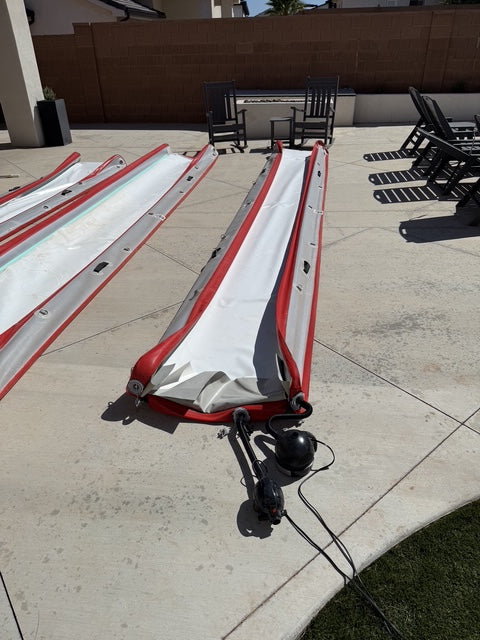 Flatty slide sections