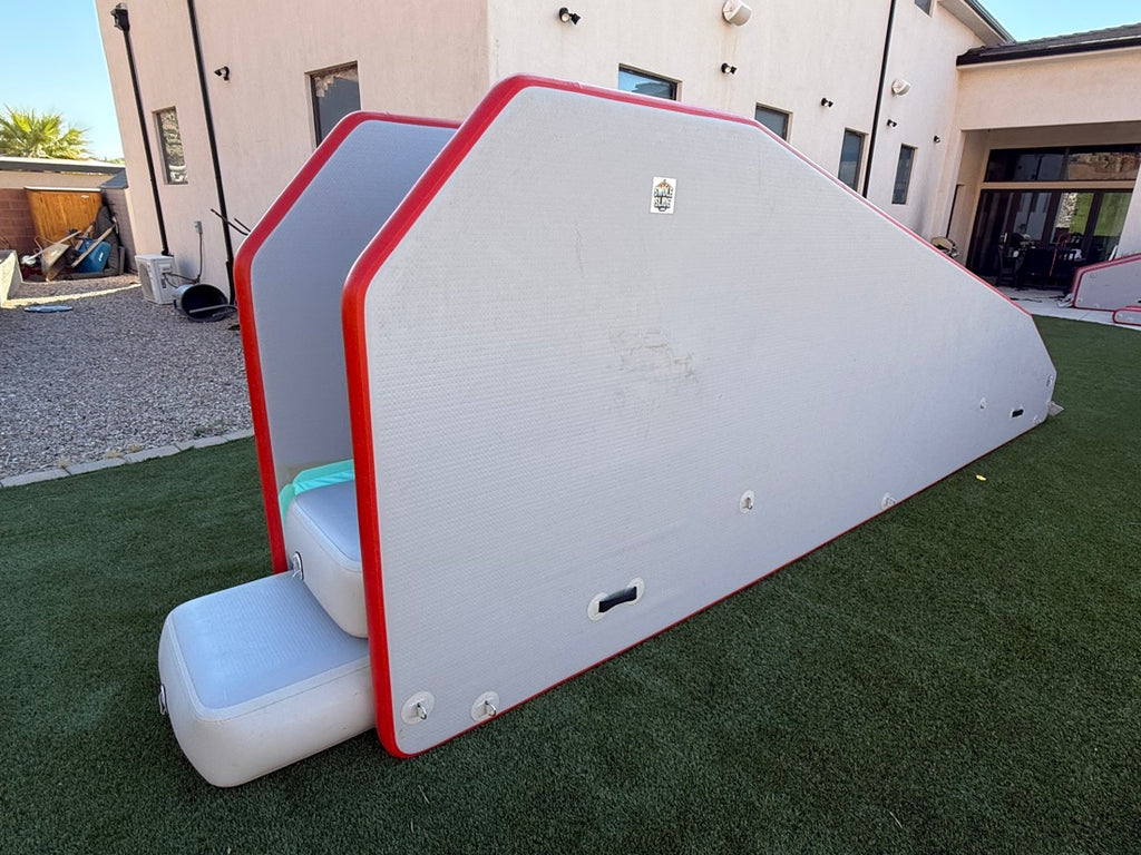 The Drop-In inflatable entry ramp