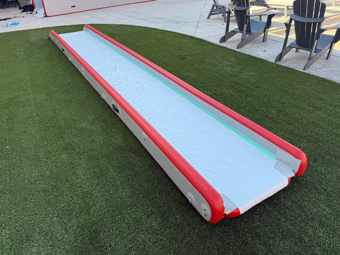 The Flatty inflatable slide section